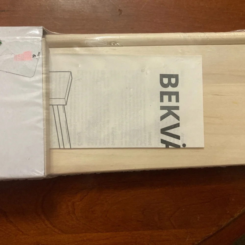 IKEA Bekham wooden spice rack. New in package.